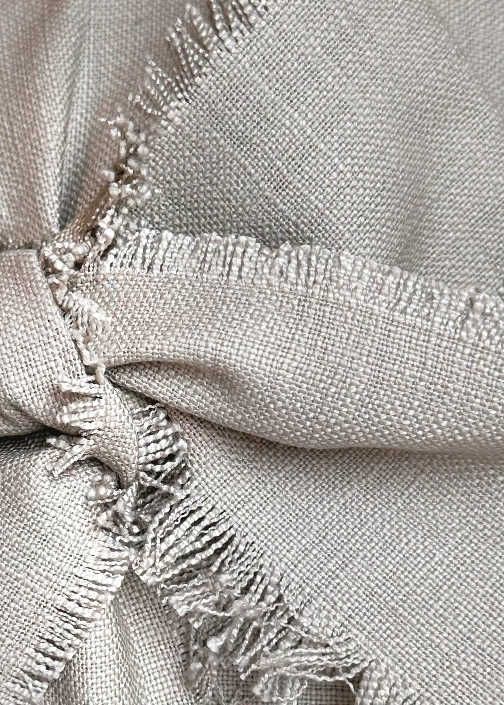 Taupe Cotton Burial Shroud