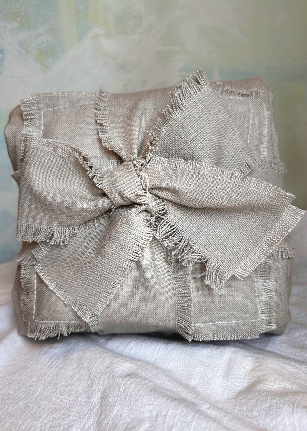 Taupe Cotton Burial Shroud